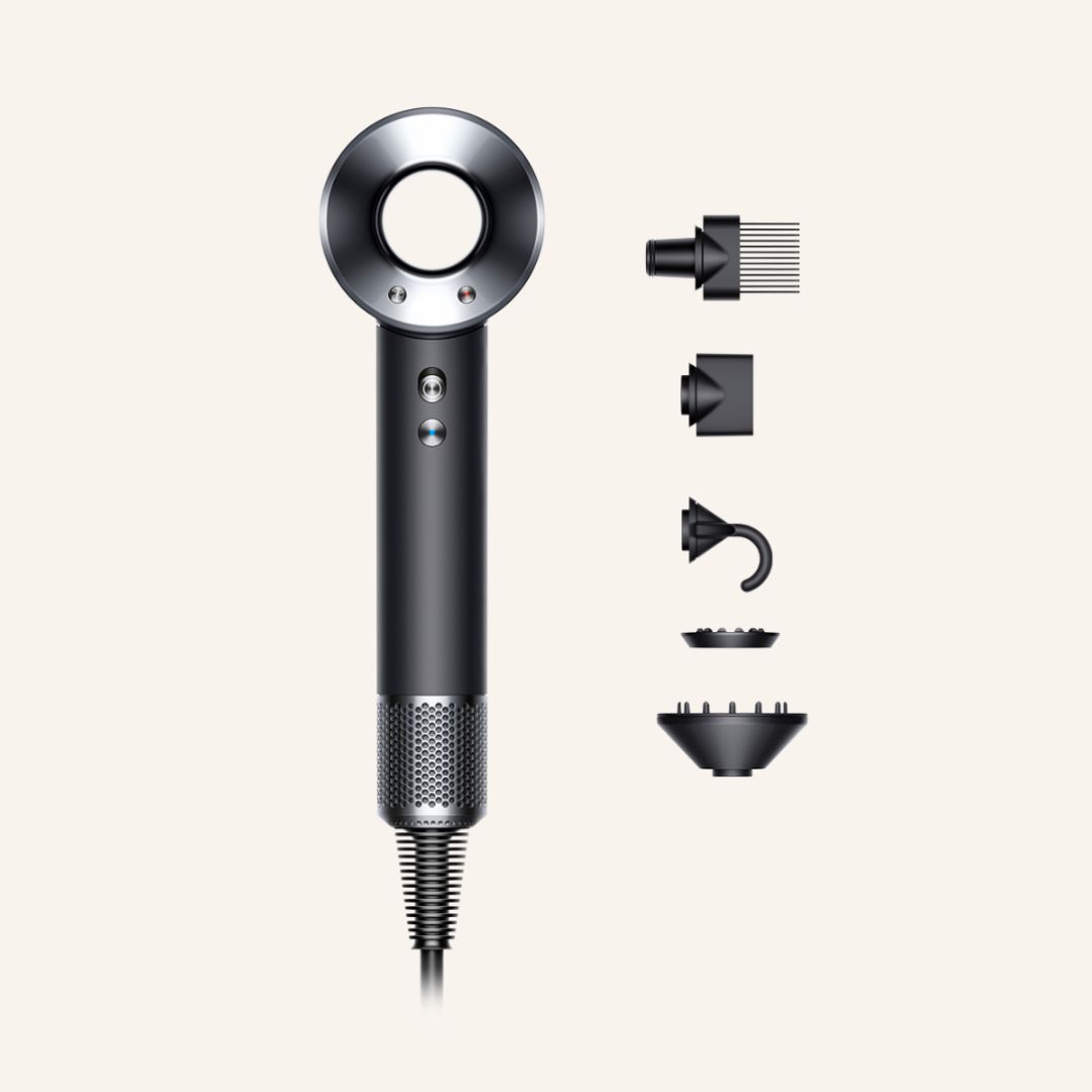 Фен HD07 Supersonic Black-Nickel Фен HD07 Supersonic Black-Nickel